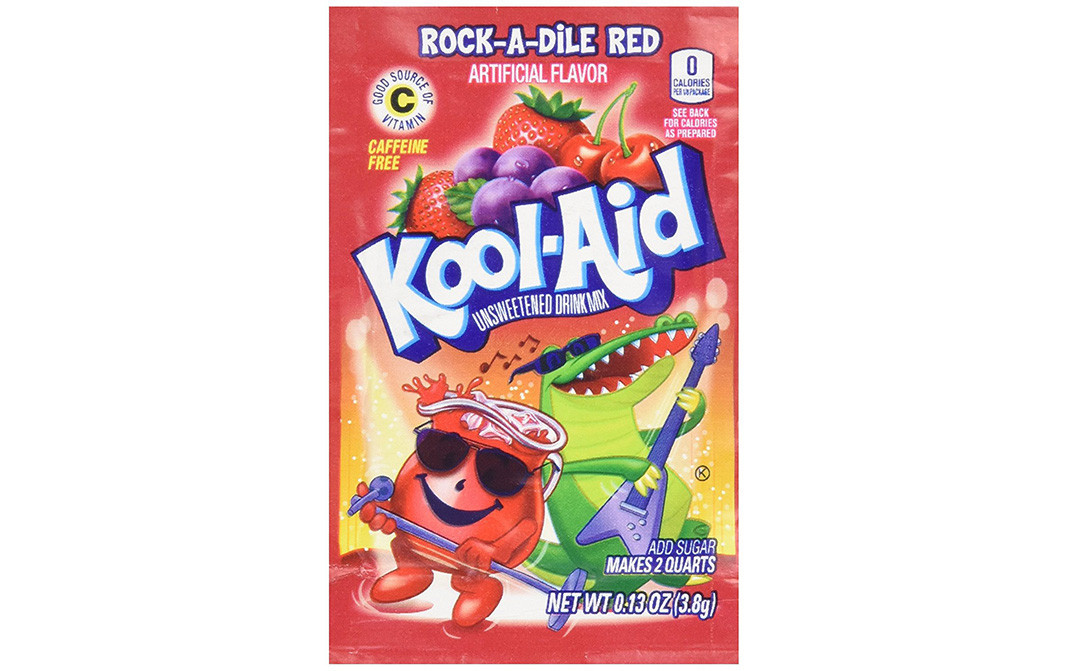 Kool-aid Rock-a-dile Red Artificial Flavour Pack 3.8 Grams - Gotochef