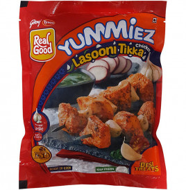 Yummiez Lasooni Tikka Chicken   Pack  300 grams
