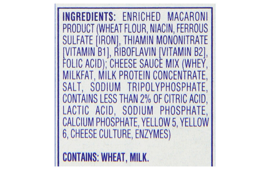 Kraft Macaroni & Cheese Dinner Original Flavor Box 206 grams - Reviews, Nutrition, Ingredients, Benefits