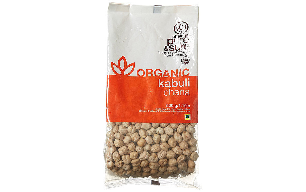 Pure & Sure Organic Kabuli Chana - Reviews | Ingredients | Recipes ...