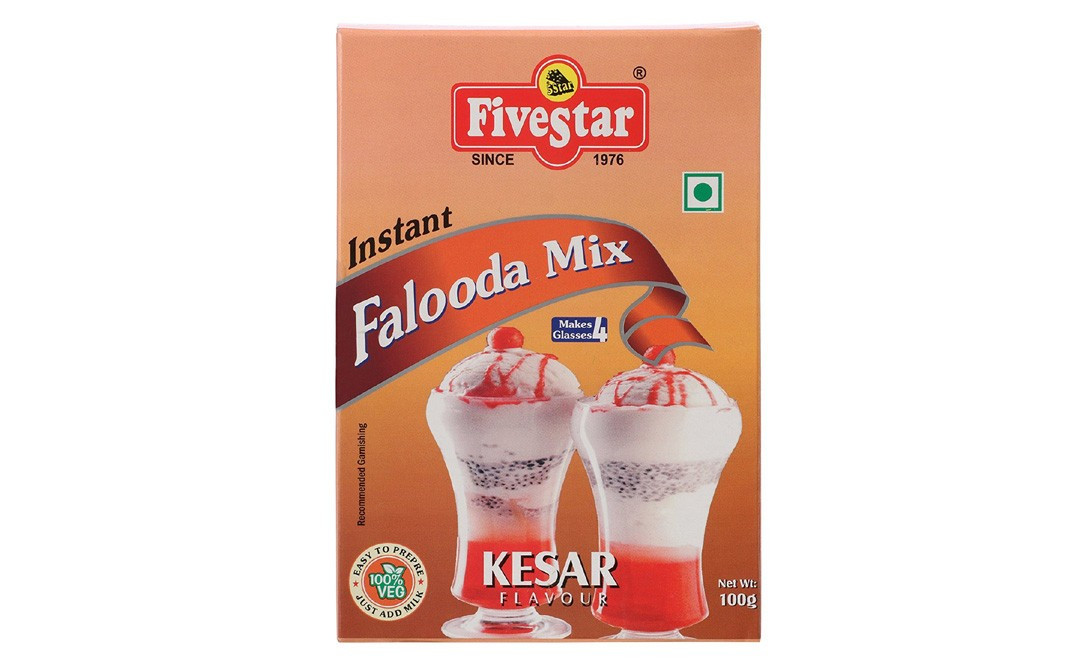 Five Star Falooda Mix Kesar Flavour - Reviews | Ingredients | Recipes ...