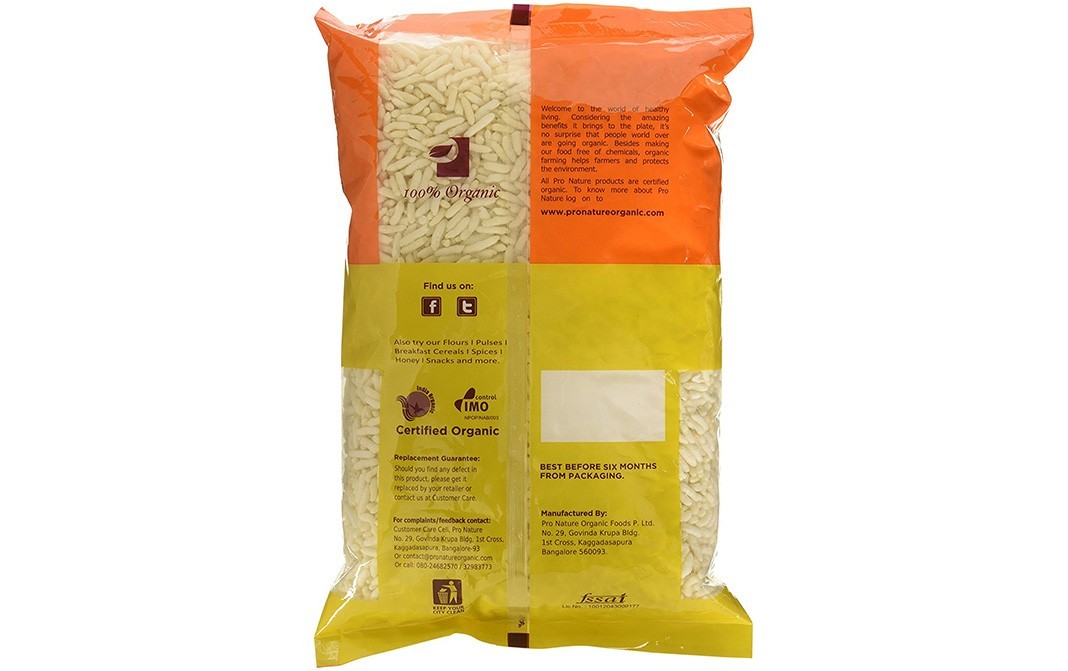 Pro Nature Organic Puffed Rice - Reviews | Ingredients | Recipes ...