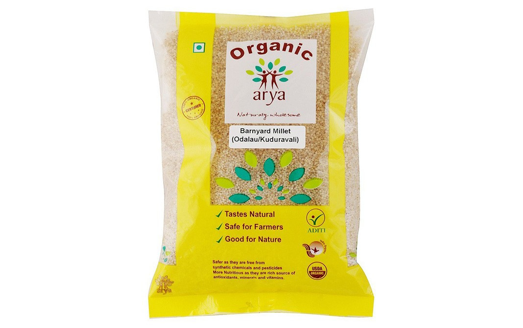 Arya Organic Barnyard Millet (Odalau/Kuduravali) - Reviews | Nutrition ...