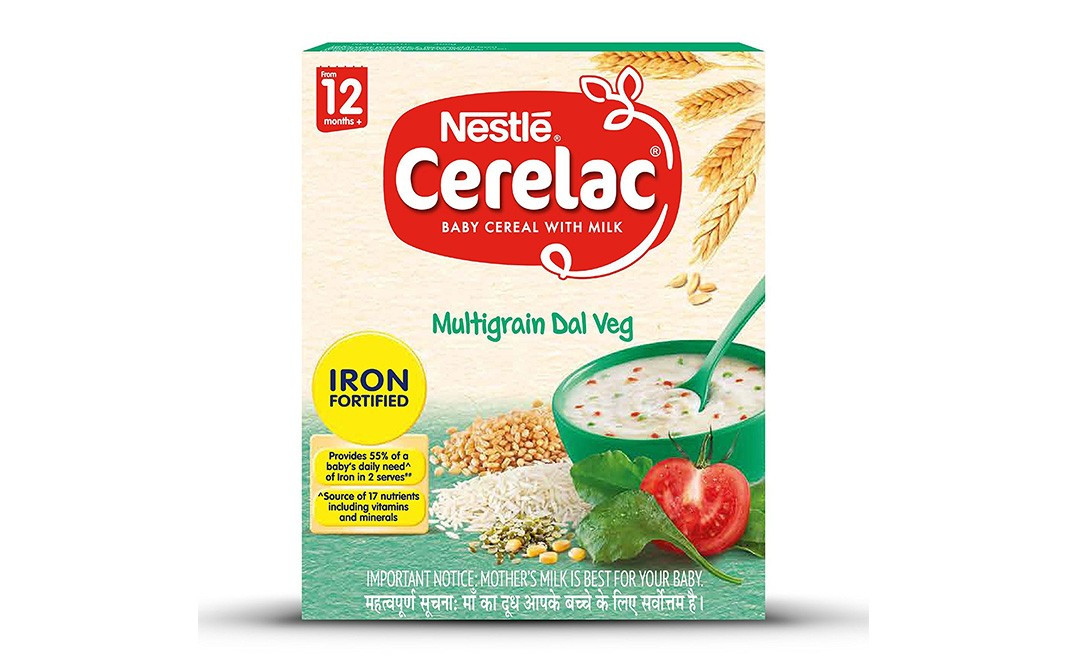 Nestle Cerelac Baby Cereal with Milk - Wheat, from 6-12 Months - Pack of 1 / 300 GM