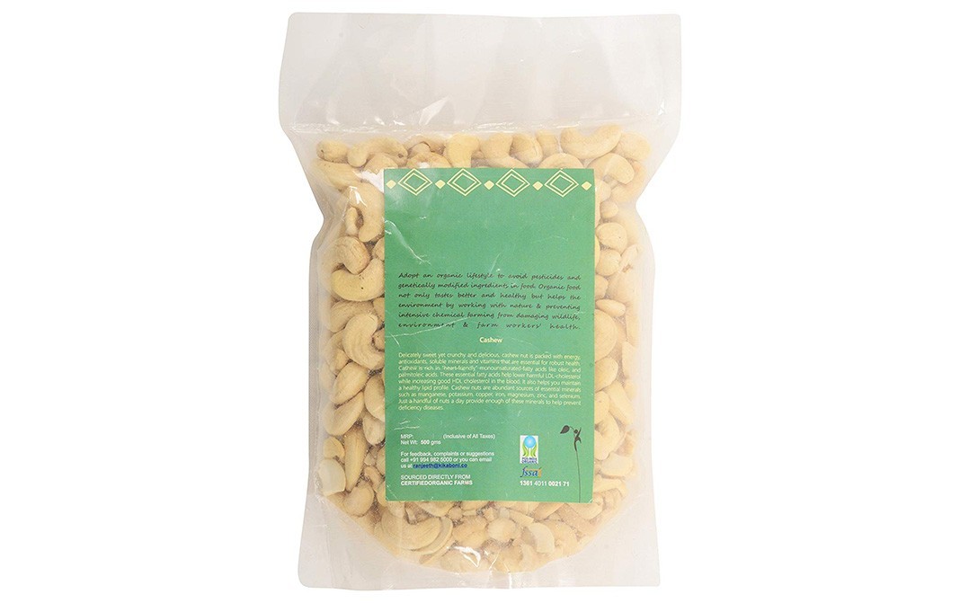 Kikaboni Cashew Pack 500 grams - Reviews | Nutrition | Ingredients ...