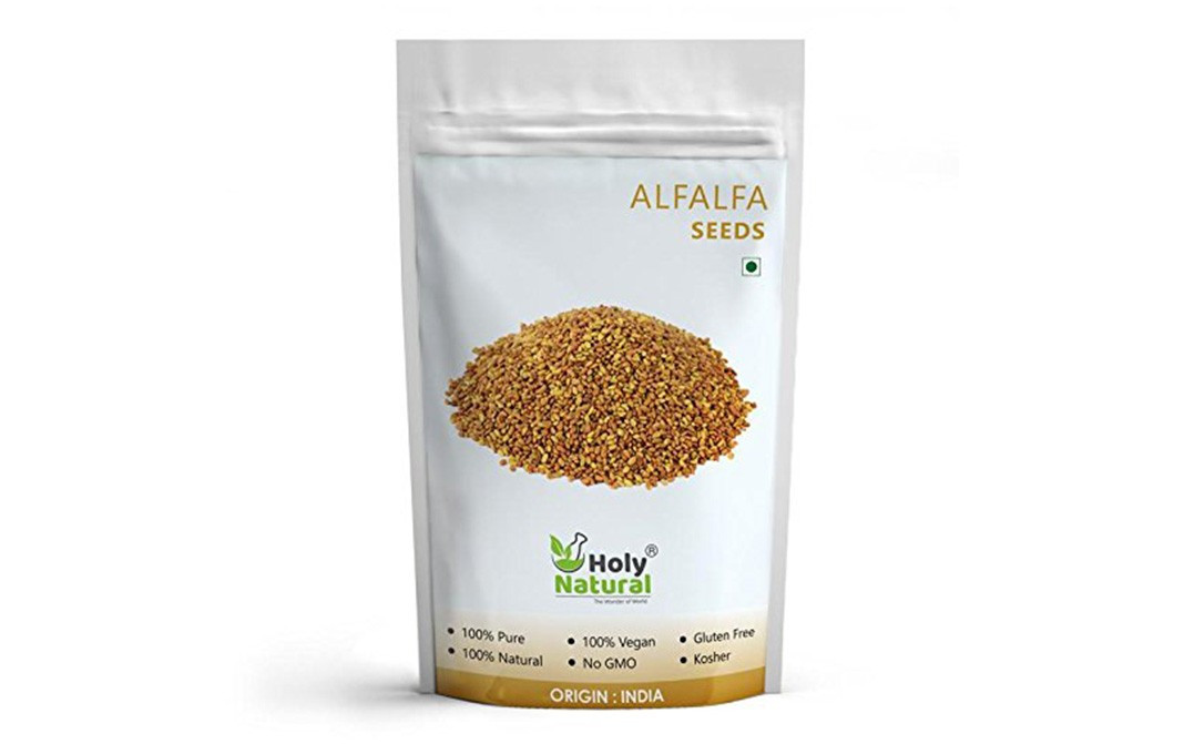 Holy Natural Alfalfa Seeds Pack 100 Grams - Reviews 