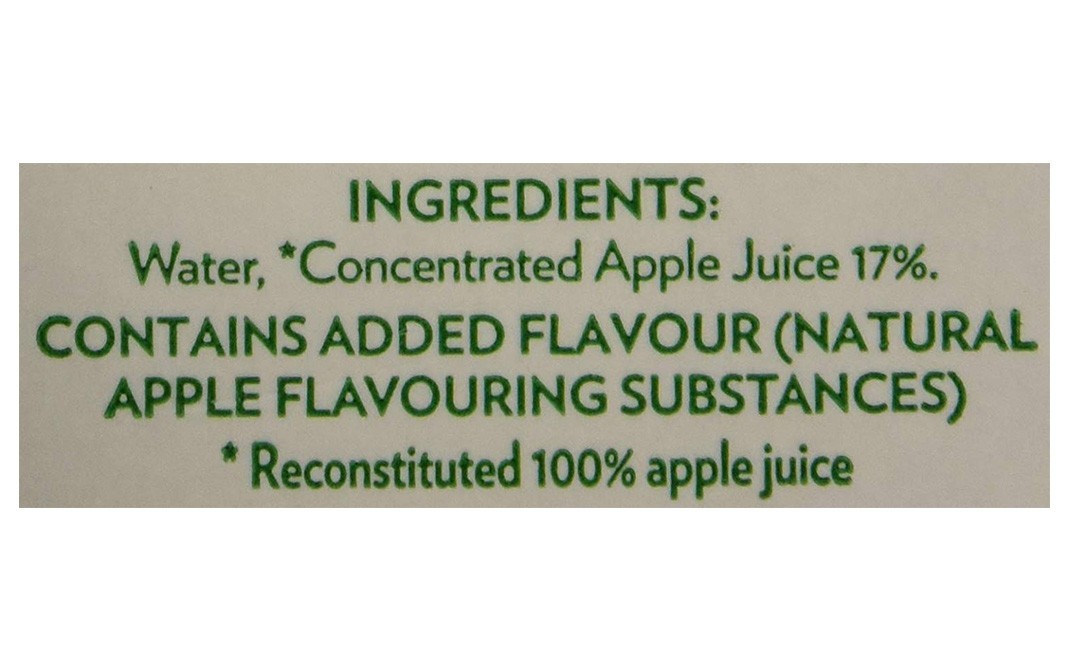 tropicana apple juice nutrition facts
