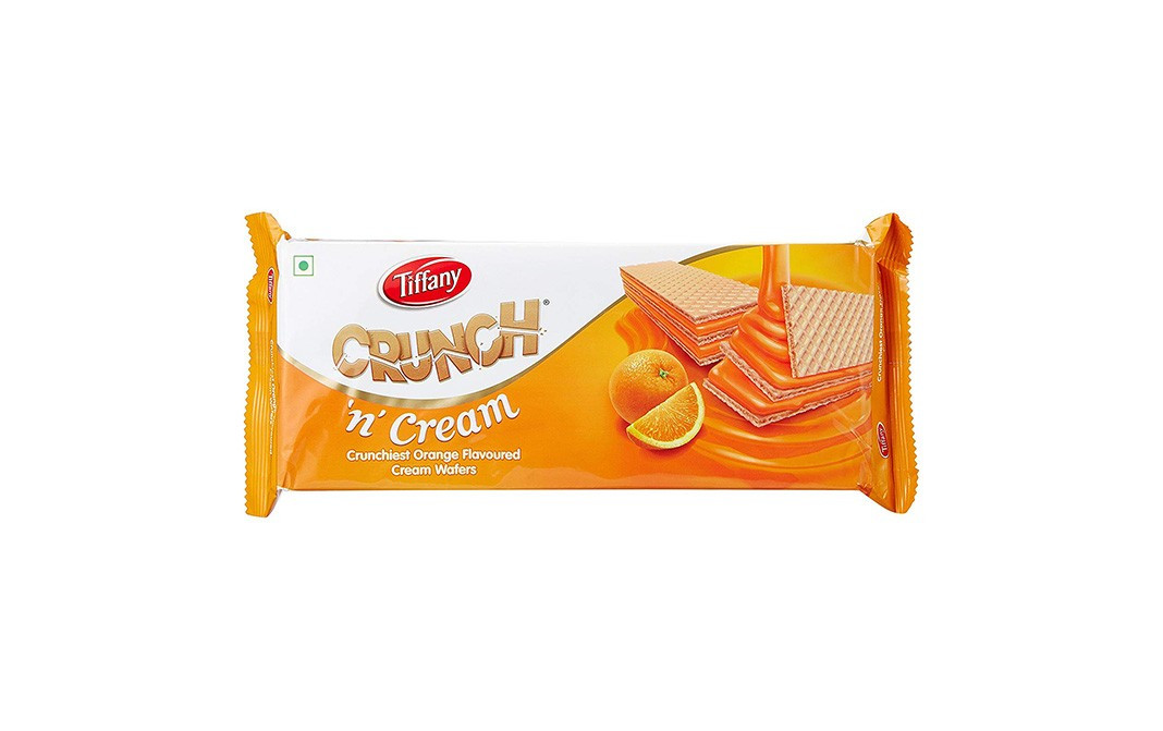 Tiffany Crunch 'n' Cream Crunchiest Orange Flavoured Cream Wafers Pack ...