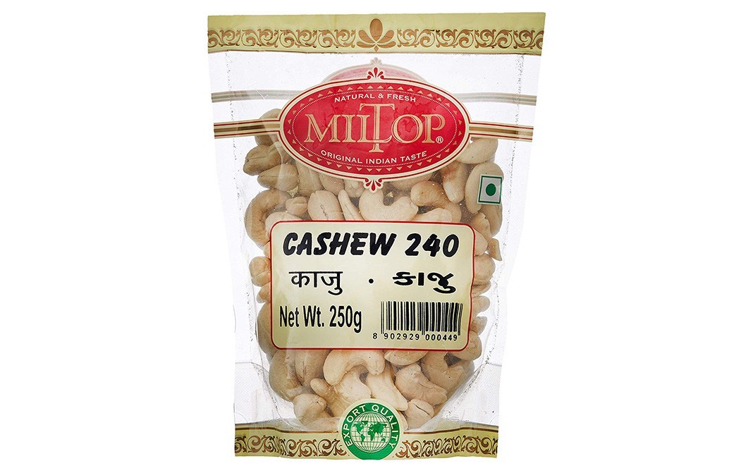 Miltop Cashew 240 - Reviews | Nutrition | Ingredients | Recipes ...