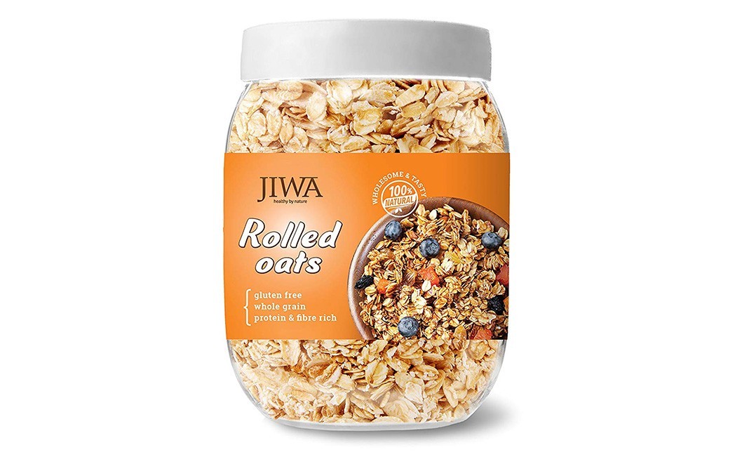Jiwa Rolled Oats Jar 900 grams - Reviews | Nutrition | Ingredients ...