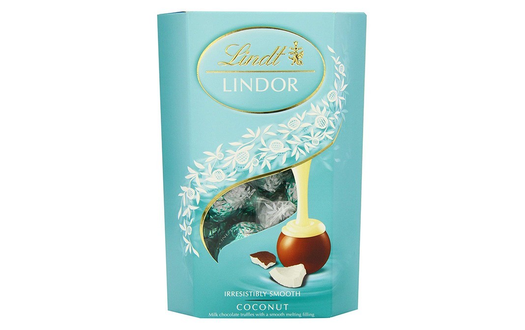 Lindt Lindor Coconut Milk Chocolate Truffles Box 200 grams - Reviews ...