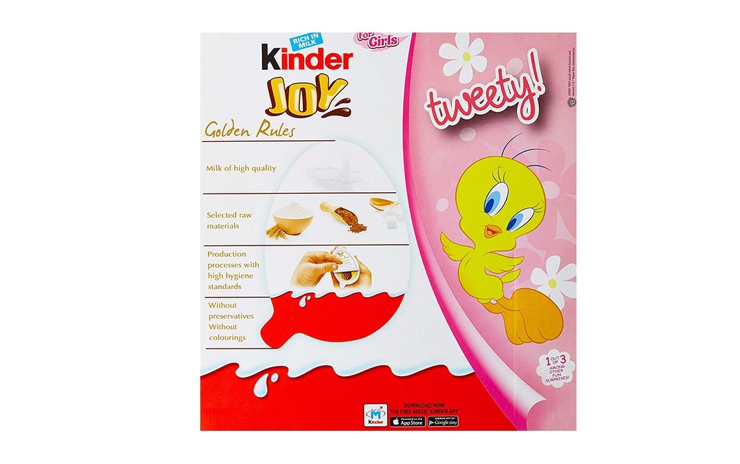 Kinder Joy Crispy Cocoa Coated Wafer Specialty with Surprise 20 g - Tesco  Online, Tesco From Home