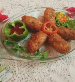 Dal Chawal Cheese Croquette Recipe