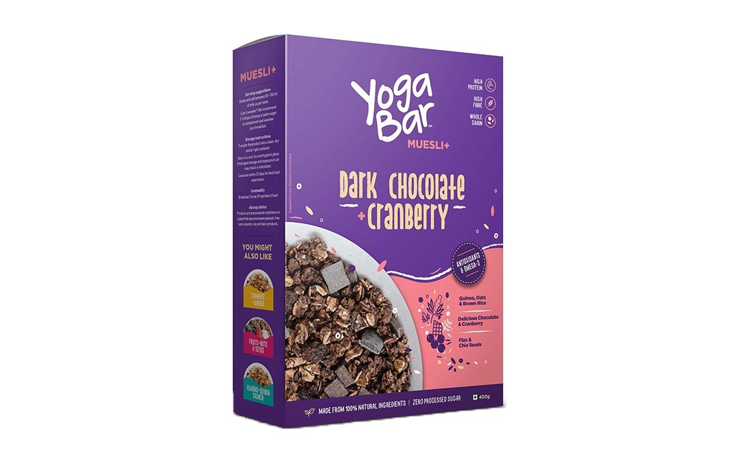 YogaBar: No Added Sugar Muesli - 400 gm