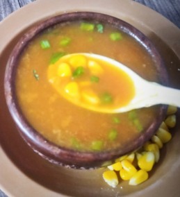 Sweetcorn soup Recipe