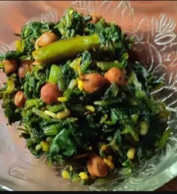 Spinach fry recipe