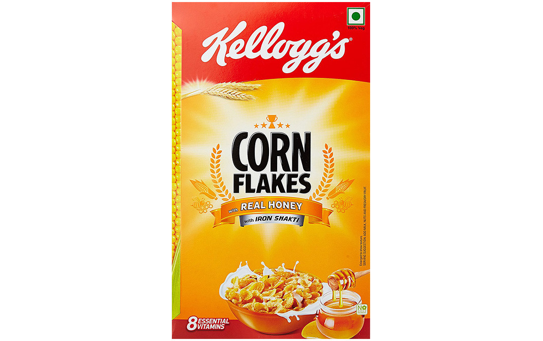 Kellogg S Corn Flakes With Real Honey Reviews Ingredients Recipes Benefits Gotochef