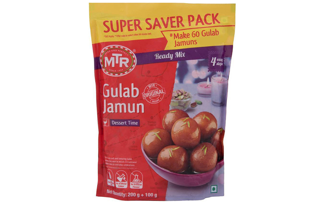 mtr gulab jamun mix