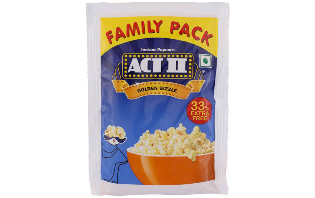 ACT II Instant Family Pack Golden Sizzle Popcorn