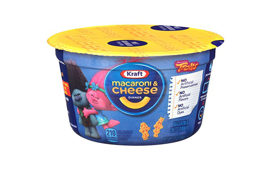 Kraft Macaroni & Cheese Dinner Trolls Tub 55 Grams - Gotochef