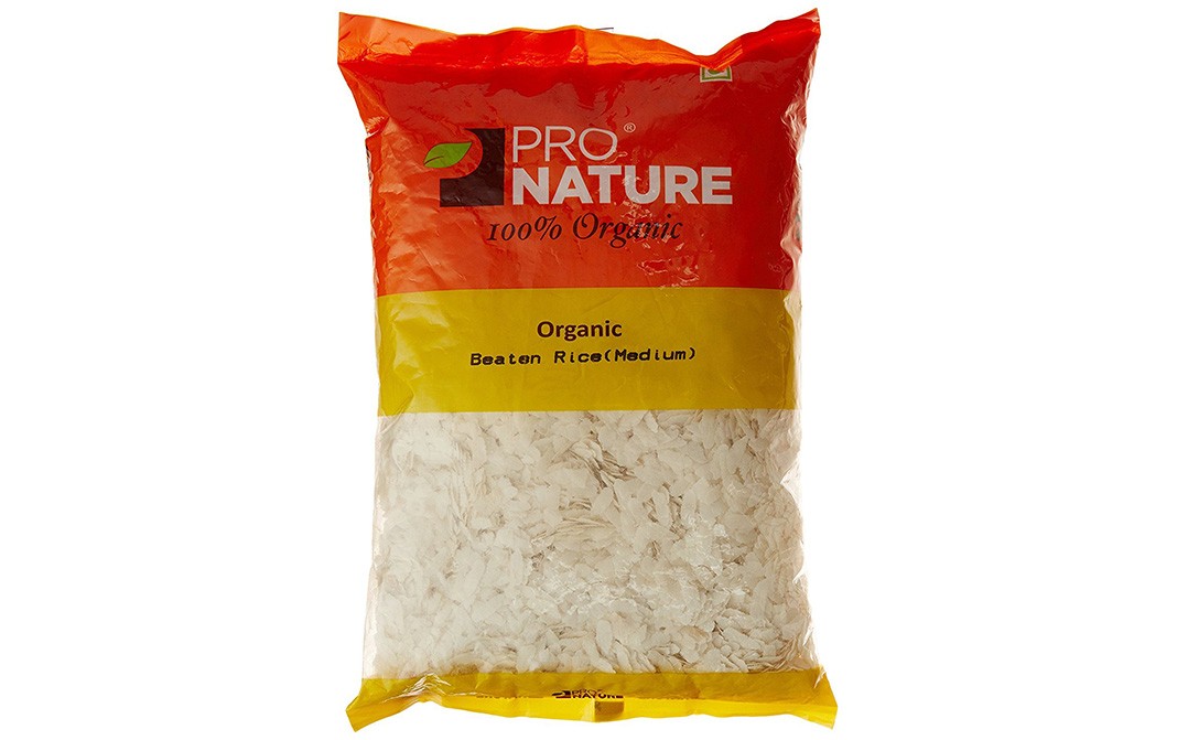Pro Nature Organic Beaten Rice (Medium) Pack 500 grams - Reviews ...