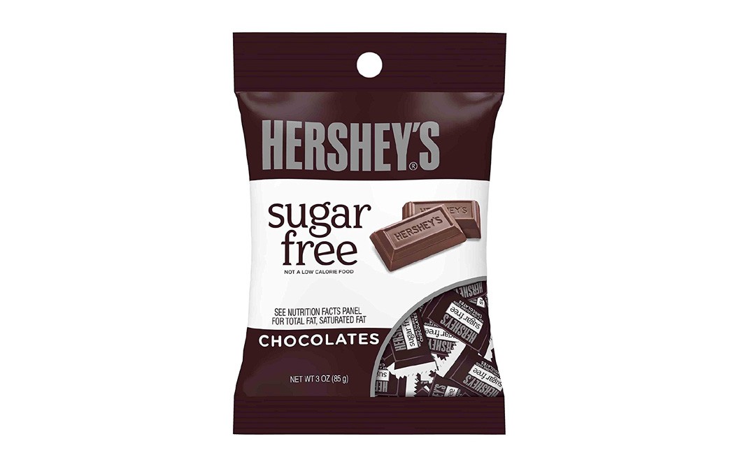 Hershey's Sugar Free Chocolates Pouch 85 grams - Reviews | Nutrition ...