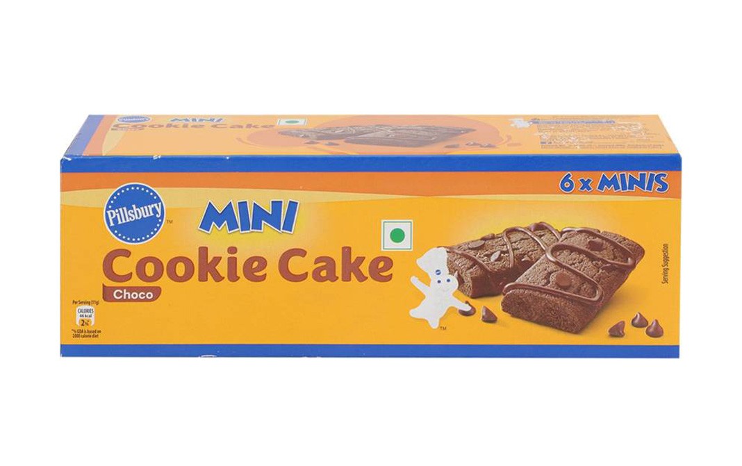 Pillsbury Cookie Cake, Chocolate, 20g pack of 6 ( 120g ) : Amazon.in:  Grocery & Gourmet Foods