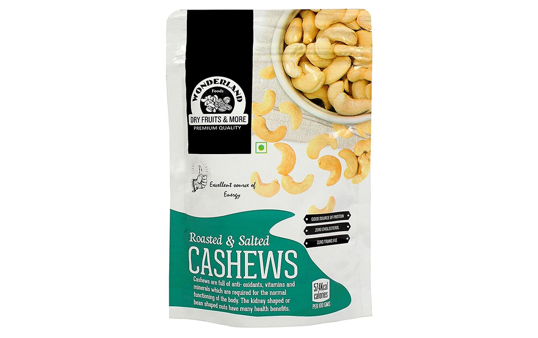 Wonderland Roasted & Salted Cashews - Reviews | Ingredients | Recipes ...