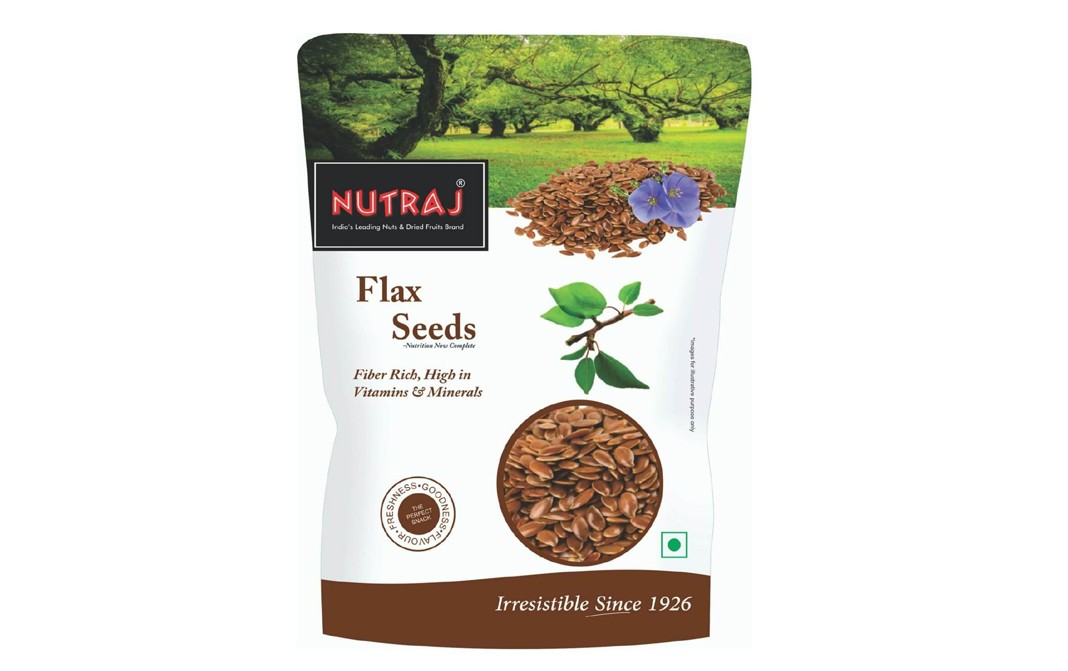 Nutraj Flax Seeds Pack 200 Grams - Reviews | Nutrition | Ingredients ...