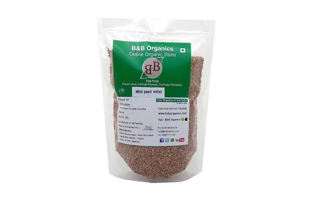 B&B Organics Wild Pearl Millet Pack 5 Kilogram - Reviews | Ingredients ...