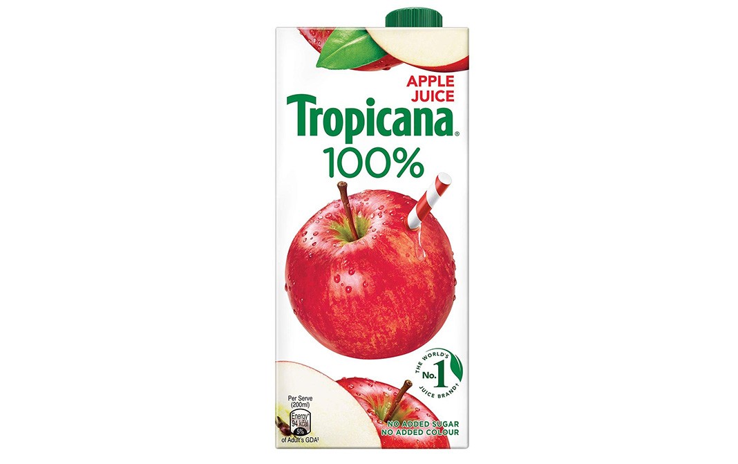 one serving size tropicana apple juice
