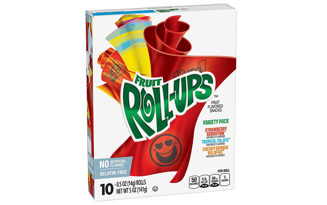 Betty Crocker Fruit Roll-Ups Fruit Flavored Snacks Box 141 grams - Reviews, Nutrition, Ingredients, Benefits