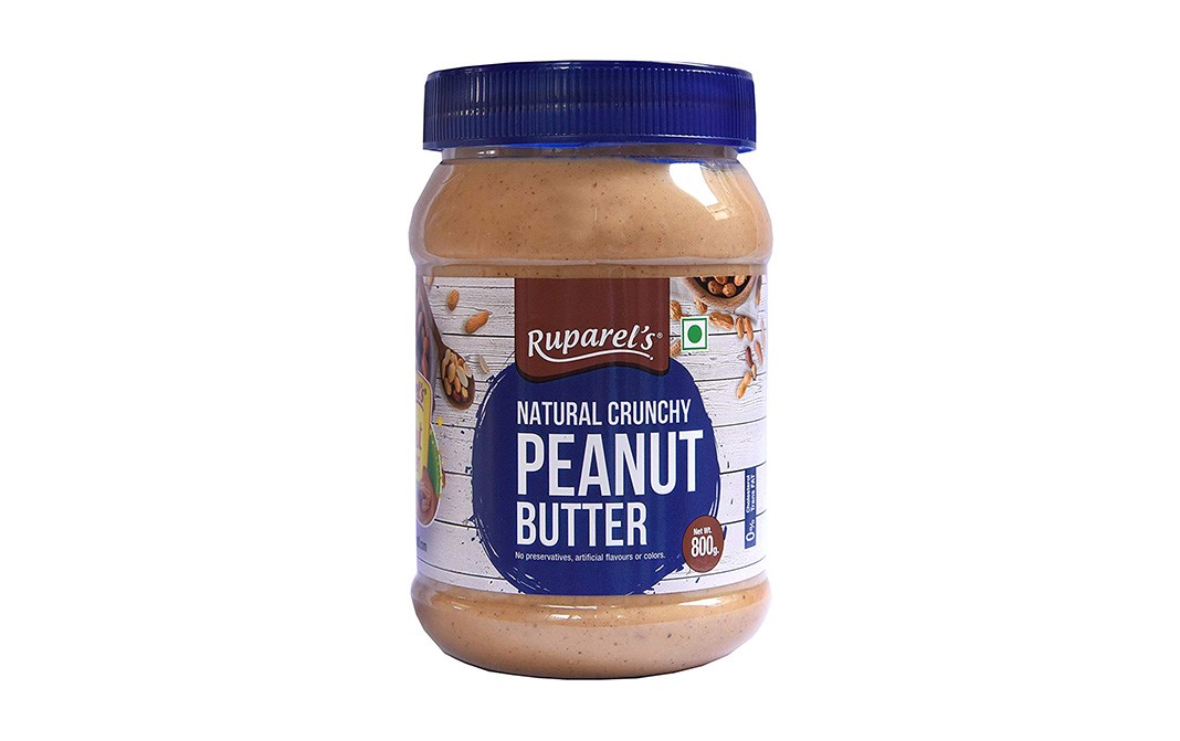 Ruparel's Natural Crunchy Peanut Butter Jar 800 grams ...