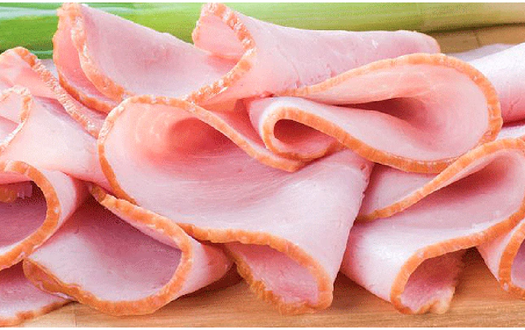 is ham off the bone processed meat