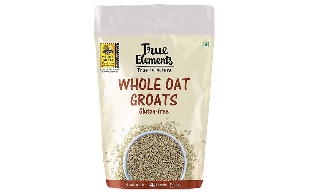 True Elements Whole Oat Groats Gluten-free Pack 500 grams - GoToChef
